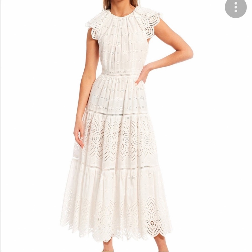Antonio Melani Fernanda Eyelet Lace Dress